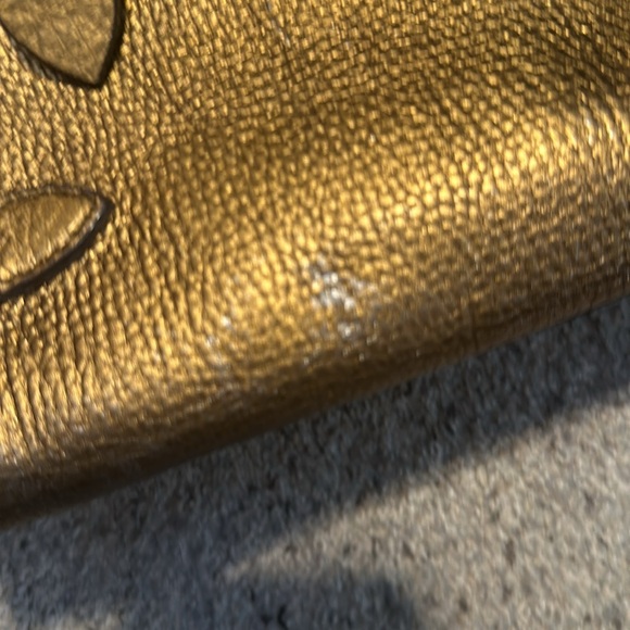 Vintage authentic Burberry bronze handbag - Picture 4 of 7